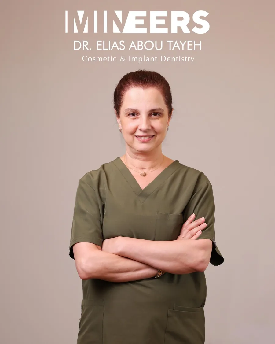 Portrait of Souhad Zoubeir, dental assistant