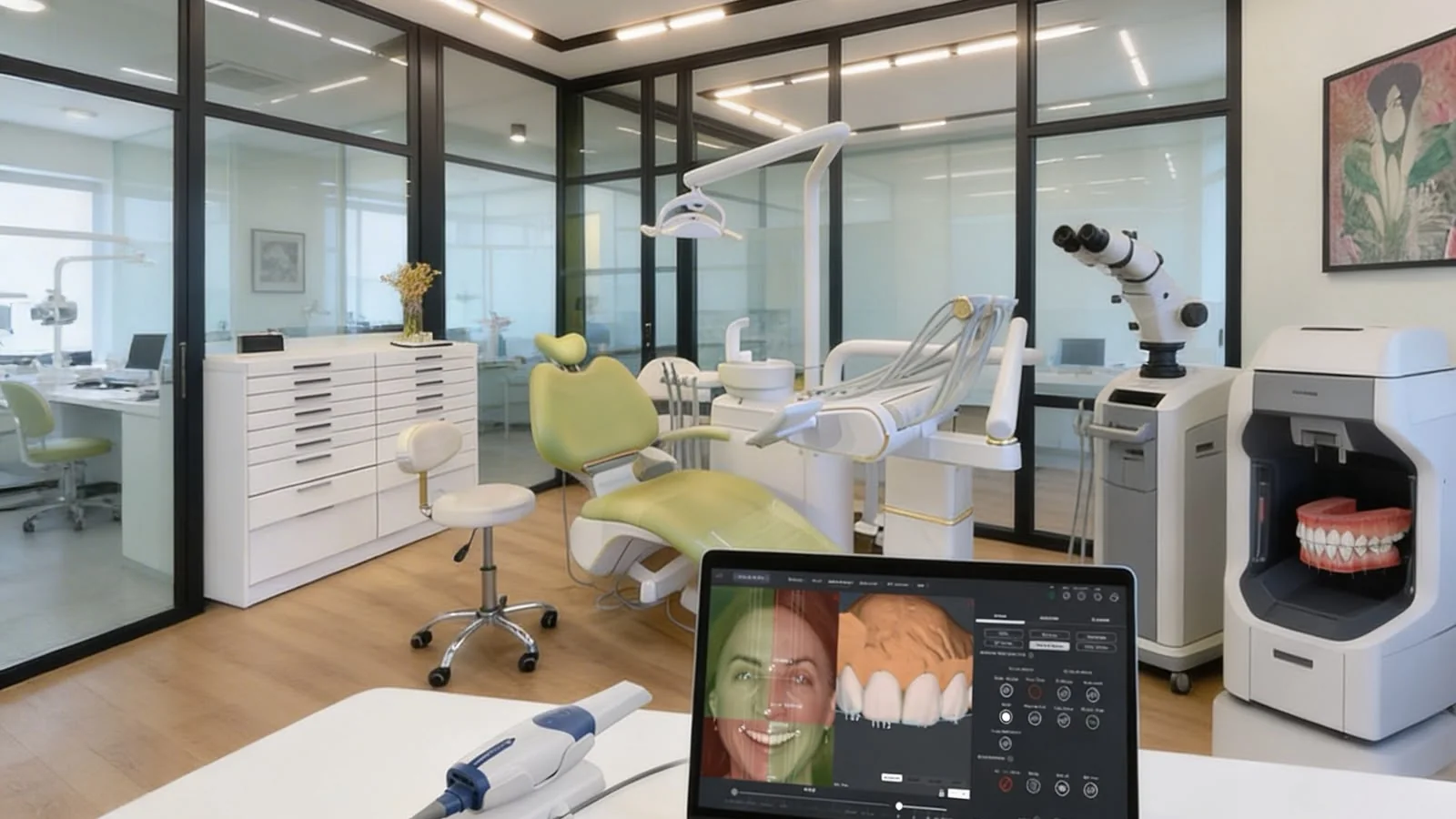 Digital smile design and 3D intraoral scanning at Mineers